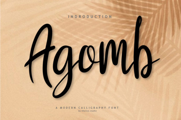 Agomb: The Handwritten Typeface That Elevates Campaign Visuals