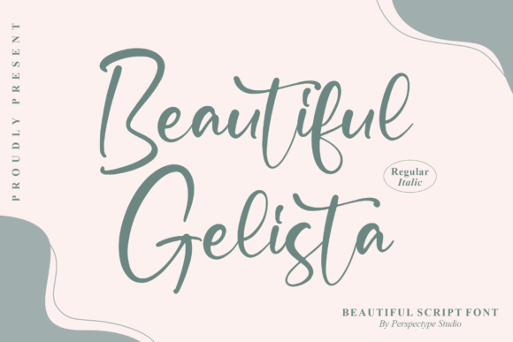 Beautiful Gelista: The Perfect Script Font for Handmade Brands