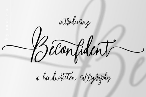 Beconfident: A Playful Script Font for Modern Web Design