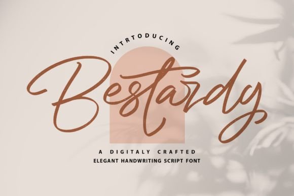 Bestardy: A Handwritten Script Font for Authentic Branding