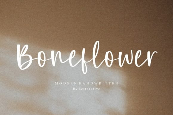 Boneflower: The Script Font That Elevates Small Business Branding