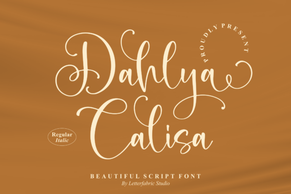 Dahlya Calisa: A Script Font for Engaging Brand Campaigns