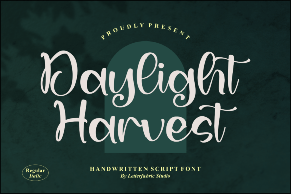 Daylight Harvest: The Script Typeface That Elevates Small Business Branding