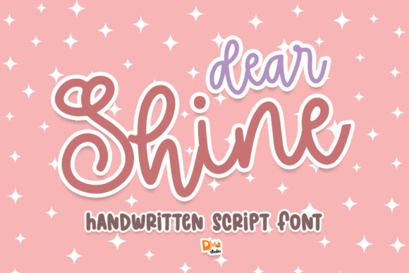 Dear Shine: A Handwritten Script Font for Authentic Brand Identity