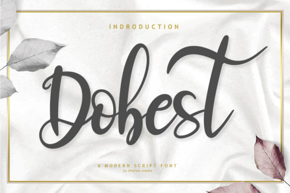 Dobest Script: Elevate Brand Identity With Timeless Handwritten Typography