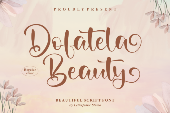 Dofatela Beauty: A Modern Script Font for Polished Web Design