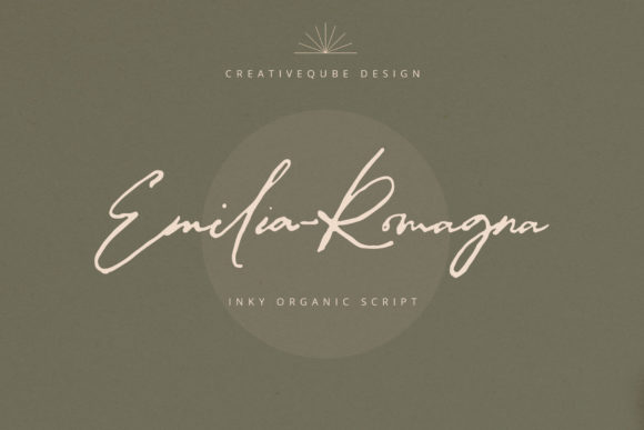 Emilia-Romagna: The Script Font for Scroll-Stopping Brand Visuals