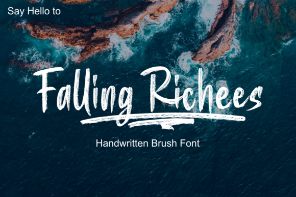 Falling Richees: The Script Typeface for Authentic Brand Identity