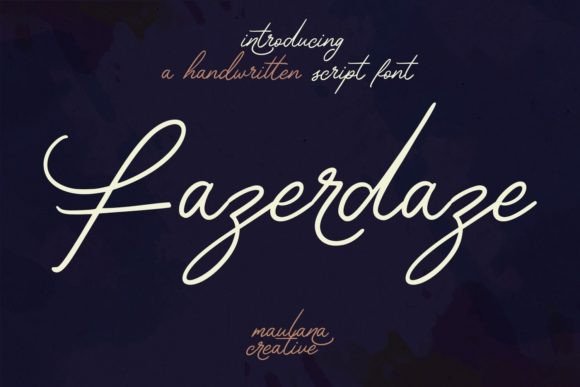 Fazerdaze: The Handwritten Script Font for Clearer Campaign Messaging