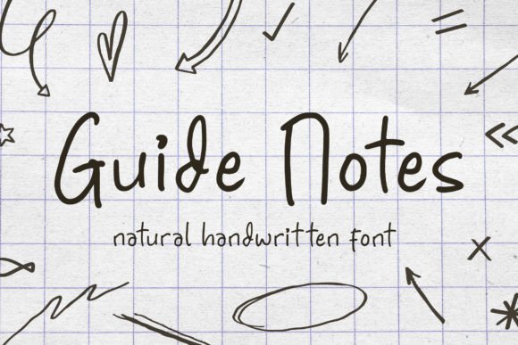 Guide Notes: The Handwritten Script Font for Authentic Brand Storytelling