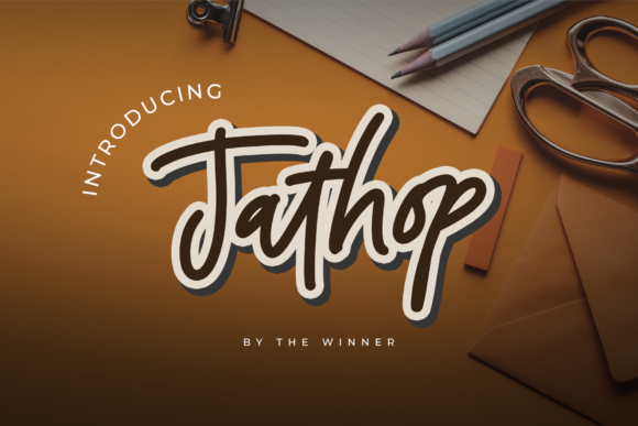 Jathop: The Modern Script Font for Scroll-Stopping Social Content