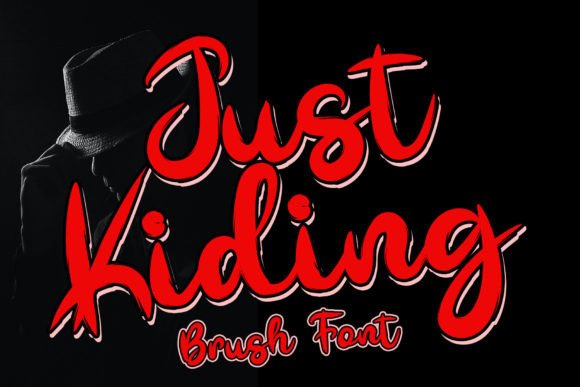 Just Kiding: The Handwritten Script Font for Editorial Design