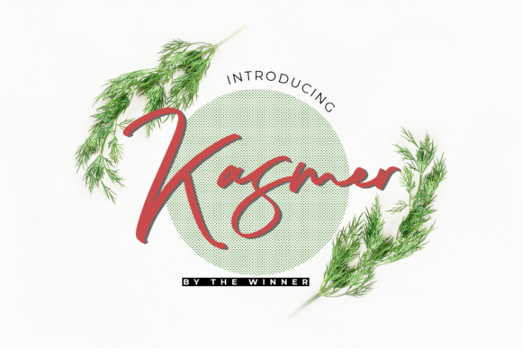 Kasmer: A Delicate Script Font for Modern Editorial Design