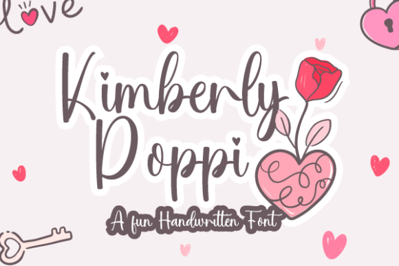 Kimberly Poppi: Elevating Digital Brand Identity With a Free-Flowing Script Typeface
