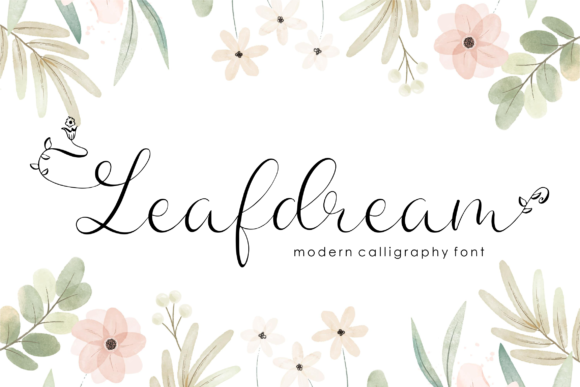 Leafdream: A Whimsical Script Font for Modern Web Design