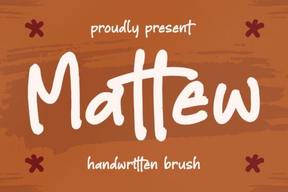 Mattew: The Handwritten Brush Font for Authentic Brand Identity