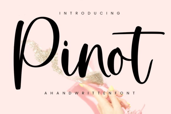 Pinot Typeface: A Delicate Script for Elegant Brand Identity