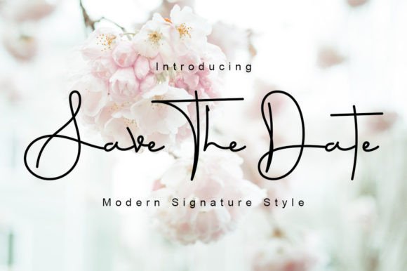 Save the Date: A Script Font for Polished Brand Visuals