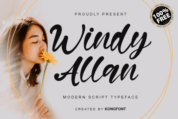Windy Allan: The Authentic Script Font for Small Business Branding