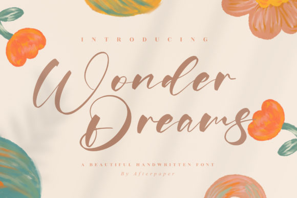Wonder Dreams: The Graceful Script Font for Distinct Brand Identity
