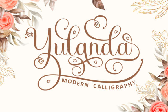 Yulanda: A Modern Script Font for Elegant Web Design