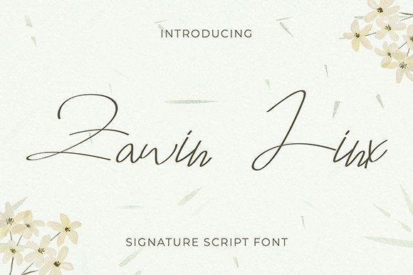 Zawin Linx: The Elegant Script Font for Polished Brand Identity